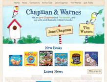 Tablet Screenshot of chapmanandwarnes.com